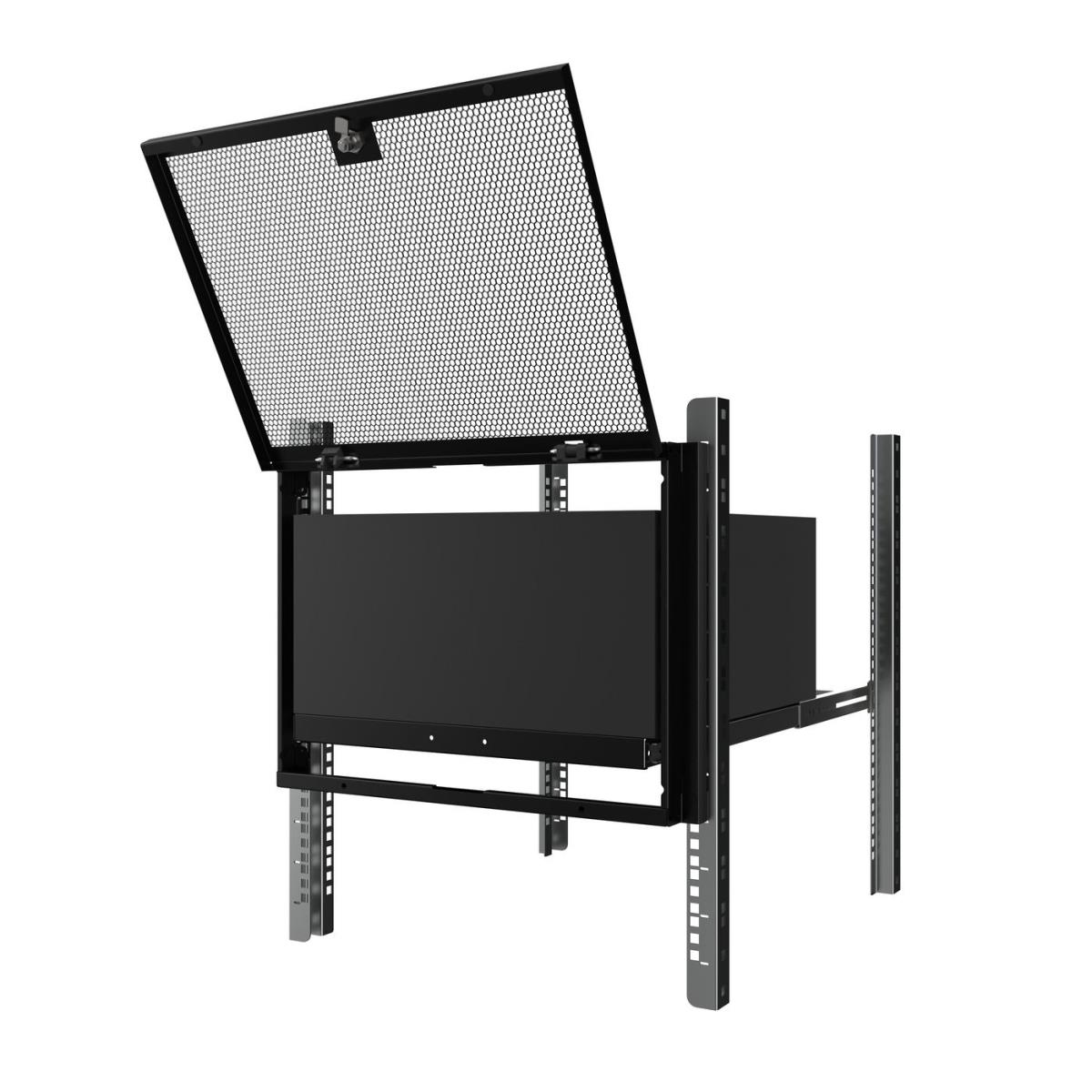 LANVIEW 8U 19in Rack Mount - Security Cover Panel - RAB508BL - Redcorp ...
