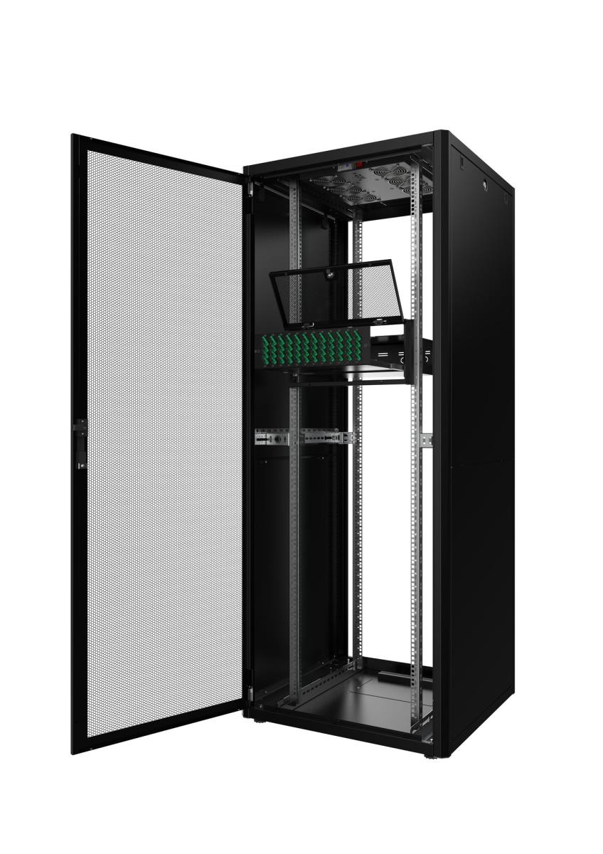 Server Rack Privacy Panel LANVIEW 8U 19in Rack Mount - Security Cover Panel - RAB508BL - Redcorp ...