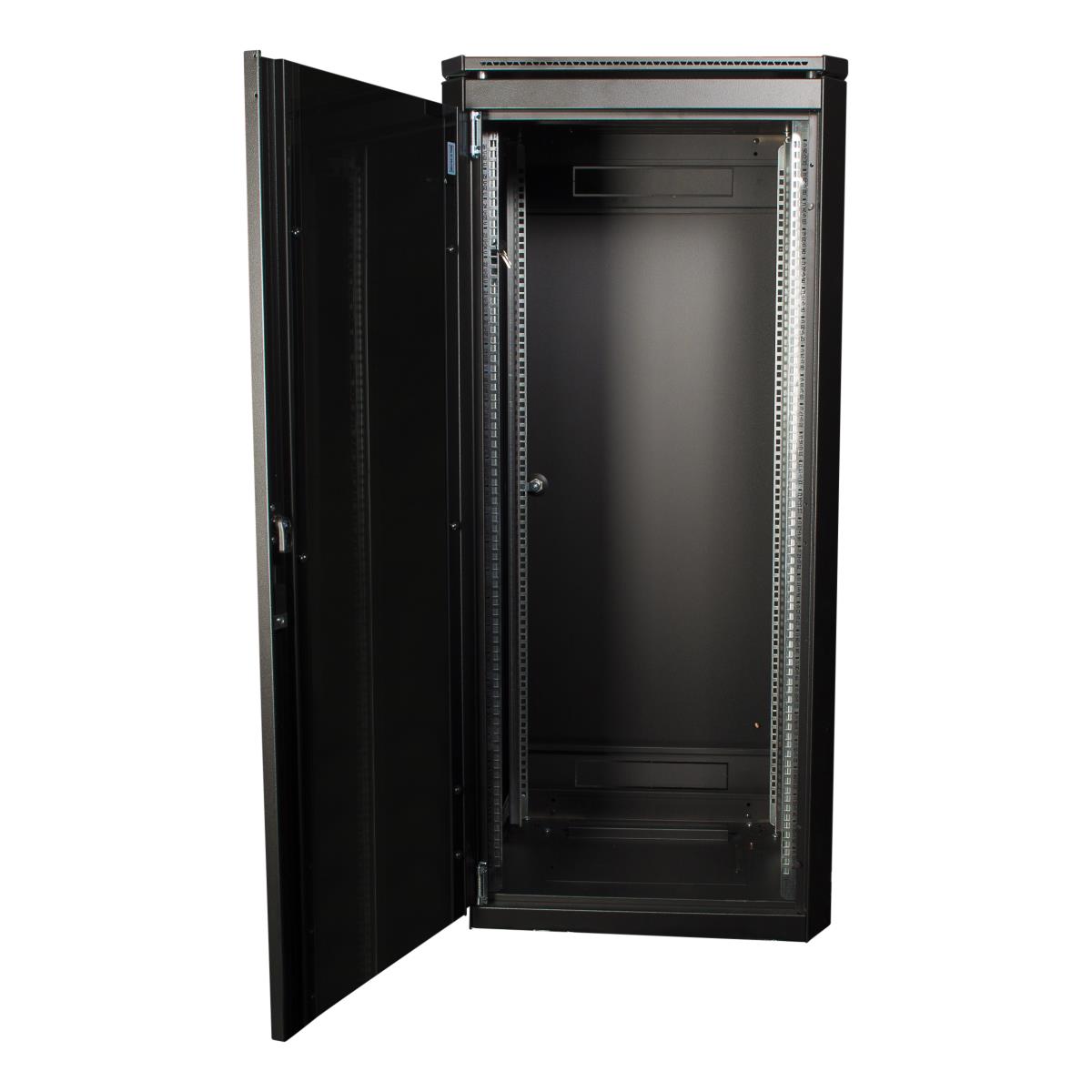 Server Rack 26u LANVIEW 19in 26u Rack Cabinet 600 x 600 x 1342mm Data Line - Black ...