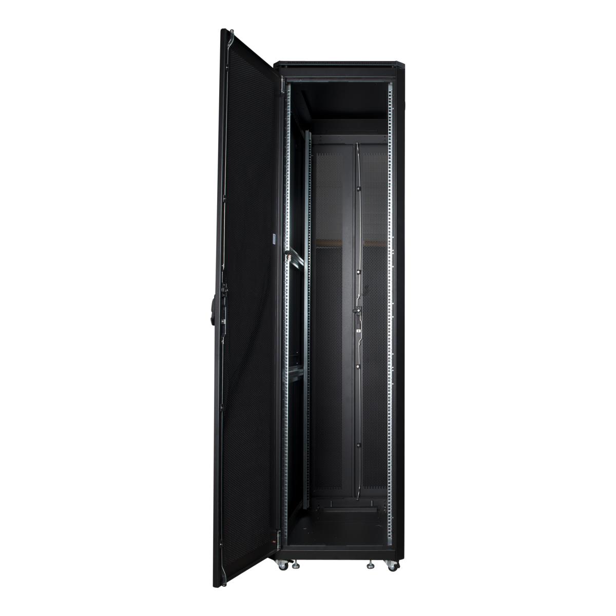 LANVIEW 19in 46u Rack Cabinet 600 x 1000 x 2231mm Server Line - Black ...