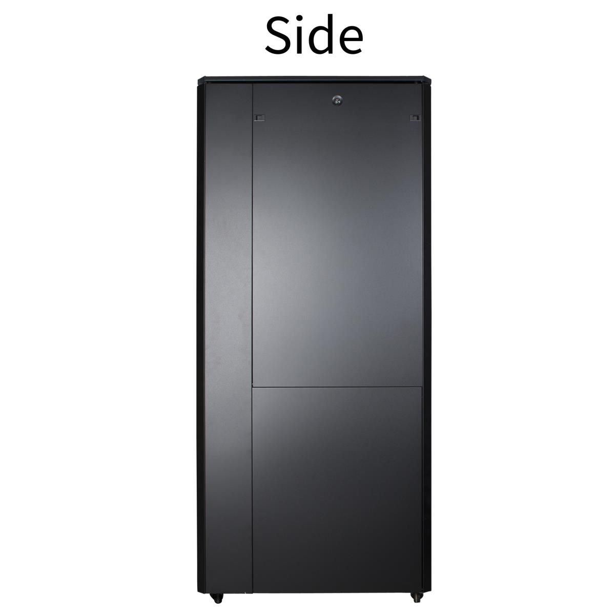 LANVIEW 19in 46u Rack Cabinet 600 x 1000 x 2231mm Server Line - Black ...