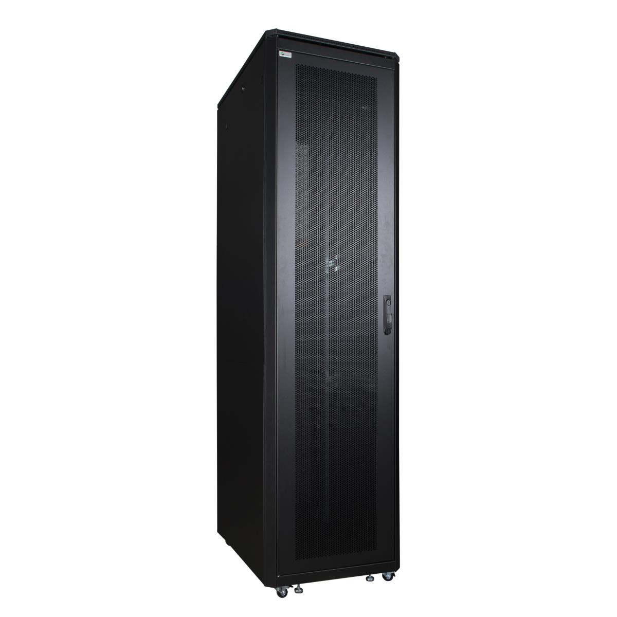 LANVIEW 19in 46u Rack Cabinet 600 x 1000 x 2231mm Server Line - Black ...