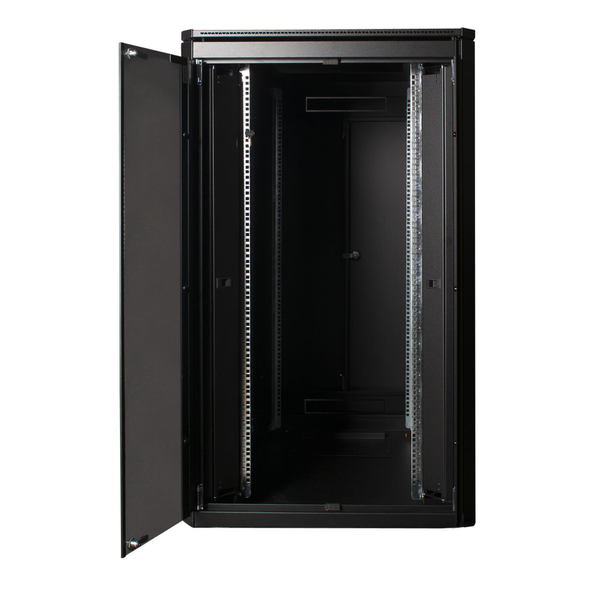 LANVIEW 19in 26U Rack Cabinet 800 x 1000 x 1342mm Data Line - Black ...