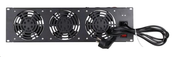 Server Rack Duct Fans DSIT Server Rack Fan Package - 3 Fans - Black - 3u - DS-FAN3FRONT ...