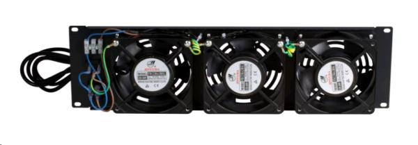 Sysracks Fan DSIT Server Rack Fan Package - 3 Fans - Black - 3u - DS-FAN3FRONT ...
