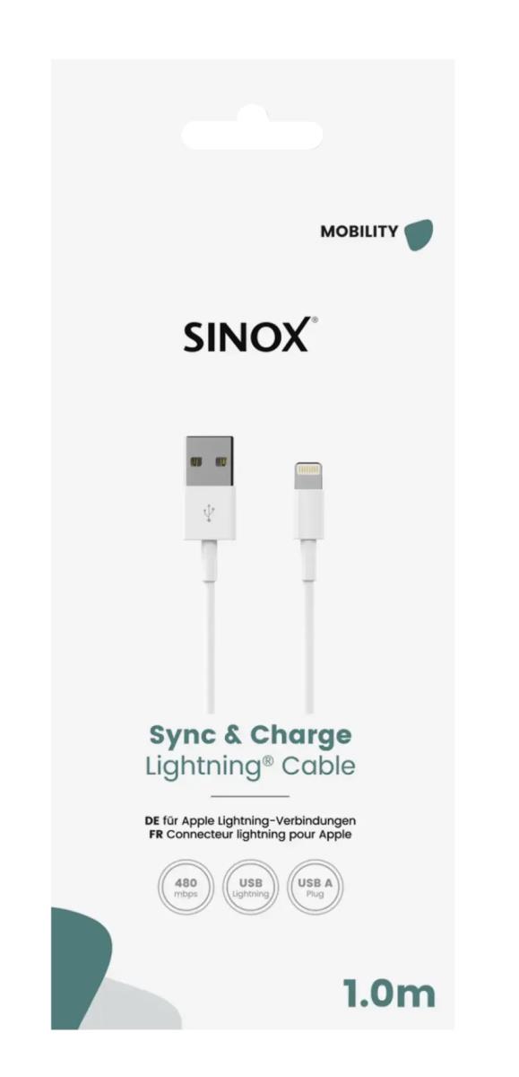 Cable - Lightning  - USB-a - 1m - White