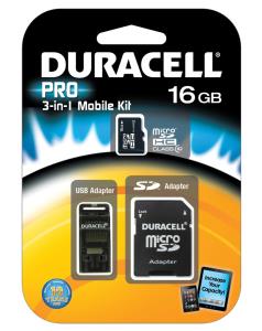 Micro Sd 16GB 3-in-1 Mobile Kit