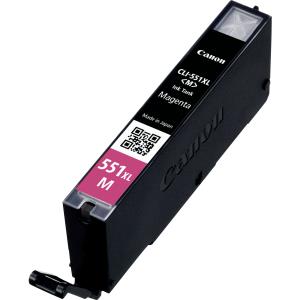 CANON Ink Cartridge - Cli-551xlm - High Capacity 11ml - 680 Pages - Magenta Ink