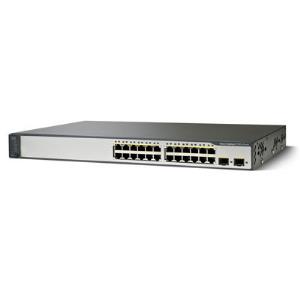 Catalyst 3750v2 24 Ethernet 10/100 Ports Standard Image