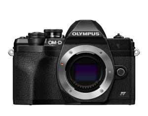 Digital Camera Om-d E-m10 Mark Iv 21.8mpix 4k Video, Image Stabiliser, Hot Shoe, Bluetooth Black With Pivoted Display
