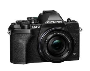 Digital Camera Om-d E-m10 Mark Iv 1442 Ez Pancake Kit 21.8mpix 4k Video, Image Stabiliser Black