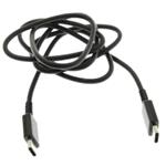 Charge/sync Cable USB-c To USB-c 1m. Black Bulk