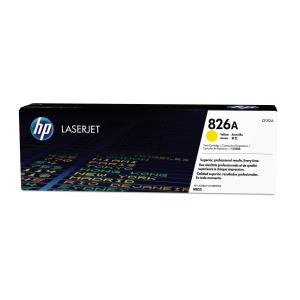HP Toner Cartridge - No 826A - 31.5k Pages - Yellow Toner
