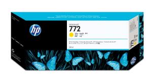 HP Ink Cartridge - No 772 - 300ml - Yellow Ink