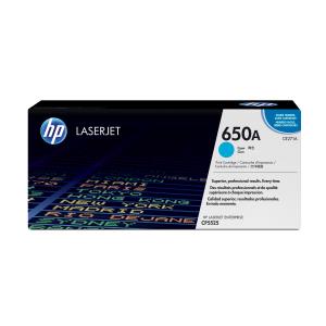 HP Toner Cartridge 650A Cyan 15k Pages (CE271A) Toner
