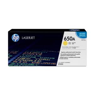 HP Toner Cartridge 650A Yellow 15k Pages (CE272A) Toner