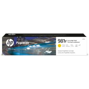 HP Ink Cartridge - No 981Y - Extra High Yield Original PageWide - 16k Pages - Yellow Ink