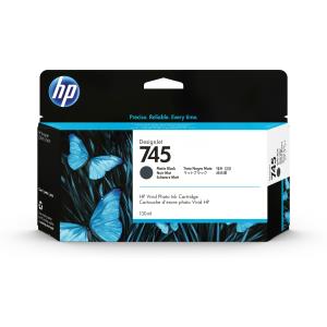 HP Ink Cartridge No 745 Matte Black 130ml Ink