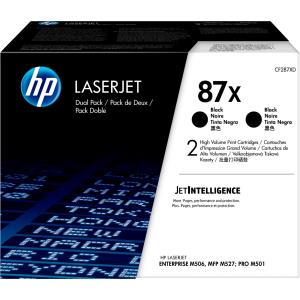 HP Toner Cartridge 87X Black Dual Pack (CF287XD) Toner