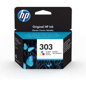 HP Ink Cartridge - No 303 - 165 Pages - Tri-color Ink