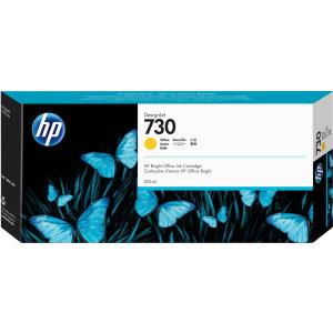 HP Ink Cartridge - No 730 - 300ml - Yellow Ink