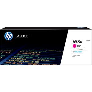 HP Toner Cartridge - No 658A - 6K Pages - Magenta Toner