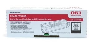 Toner Cartridge - 6k Pages - Black (43324408)