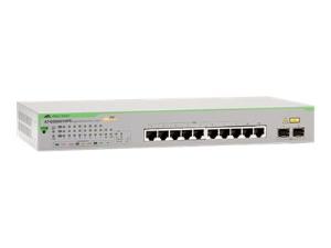 10-port 10/100/1000t Websmart Switch With 2 Sfp Combo Ports And Poe (at-gs950/10ps-50)