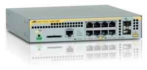 At-x230-10gp-50l2+ Managed Switch 8 X 10/100/1000mbps Poe Ports 2 X Sfp Uplink Slots 1 Fixed Ac Powe