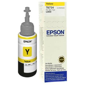 EPSON Ink Bottle - T6734 - 70ml - Yellow Ink