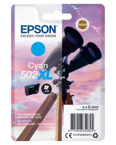 EPSON Ink Cartridge - 502xl Binocular - 6.4ml - Cyan Ink