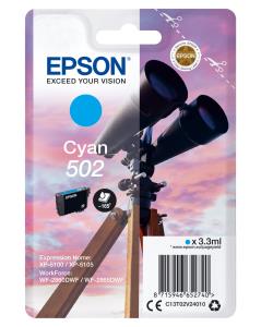EPSON Ink Cartridge - 502 Binocular - 3.3ml - Cyan Ink