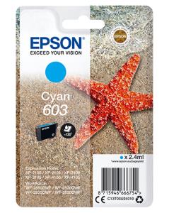EPSON Ink Cartridge - 603 - 2.4ml - Cyan Ink