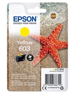 EPSON Ink Cartridge - 603 - 2.4ml - Yellow Ink