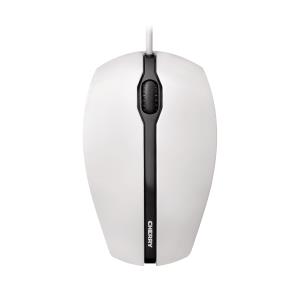 Corded GENTIX Mouse - USB - Optical - Pale Grey
