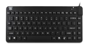 Slimcool Low Profile Sclpb5 Keyboard-black Qwerty-us