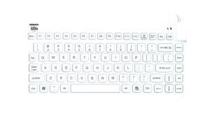 Slimcool Low Profile Sclpw5 Keyboard-whiteqwerty-us