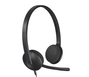 H340 - USB - Headset - Black