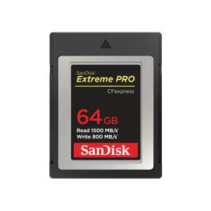 SanDisk CF Express Extreme Pro 64GB, 1500MB/s Read, 800MB/s Write