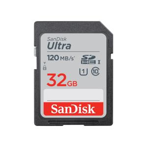 SanDisk Ultra 32GB SDHC Memory Card Class 10 UHS-I 120MB/s 3pk (SDSDUN4-032G-GN6IM)