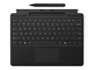 Surface Keyboard Copilot With Slim Pen - Black - Qwerty Int''l
