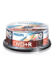 DVD+r 4.7GB 16x Spindle 25-pk
