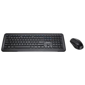 Km610 - Wireless Keyboard And Mouse Combo - Qwerty (black)