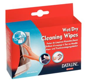 Cleaning Wipes - Wet/Dry for Screen Cleaning