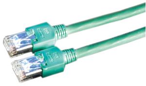 Patch Cable - CAT5e (Class D) Crossed - SF/UTP - 5m - Green