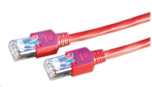 Patch Cable - CAT5e (Class D) - SF/UTP - 0.5m - Red