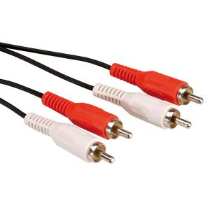 Rotronic Extension Cable ROTRONIC LOGISTICS Roline Cinch Extension Cable 2xrca M-m 10.0m - 11.09 ...