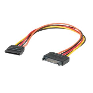 Rotronic Extension Cable ROTRONIC LOGISTICS Roline SATA Power Extension Cable 30cm - 11.03.1042 ...