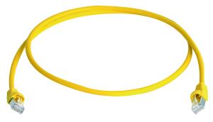 Patch Cable - CAT6A (Class EA) - S/FTP (PiMF) LSOH - 0.25m - Yellow