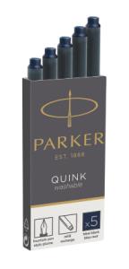 1x5 Ink Cartridge Quink Blue Black